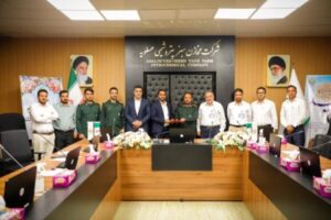 پایگاه مقاومت بسیج شهید فخری‌زاده شرکت مخازن سبز برترین پایگاه در حوزه معاونت فرهنگ کار و تولید