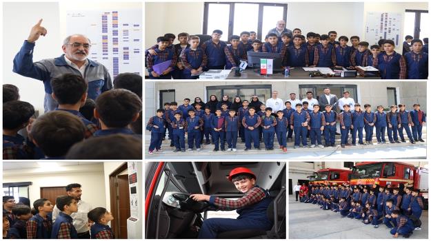 آغاز هفته سلامت با گام‌های آینده‌سازان؛ دانش‌آموزان دبستان ایرانیان جم میهمان پتروشیمی بوشهر شدند.