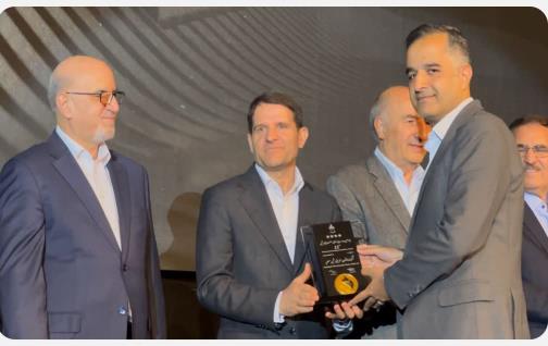 کسب تقدیرنامه چهار ستاره توسط مخازن سبز پتروشیمی عسلویه در یازدهمین دوره جایزه تعالی صنعت پتروشیمی