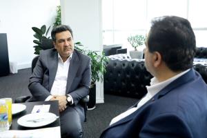 دیدار مدیرعامل بانک رفاه کارگران با مدیرعامل شرکت پتروشیمی نوری