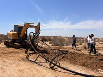 انهدام شبکه زیرزمینی مخازن سوخت قاچاق در ساحل جزیره قشم