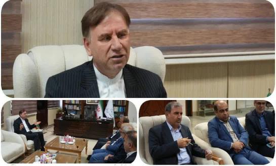اظهارات سخاوت اسدی با چاشنی ضعف مدیریتی در دیدار با استاندار بوشهر